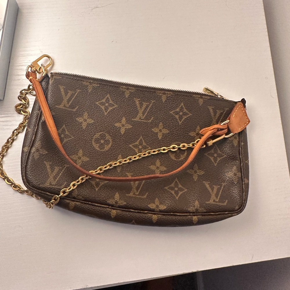 Louis Vuitton Brown Monogram pochette